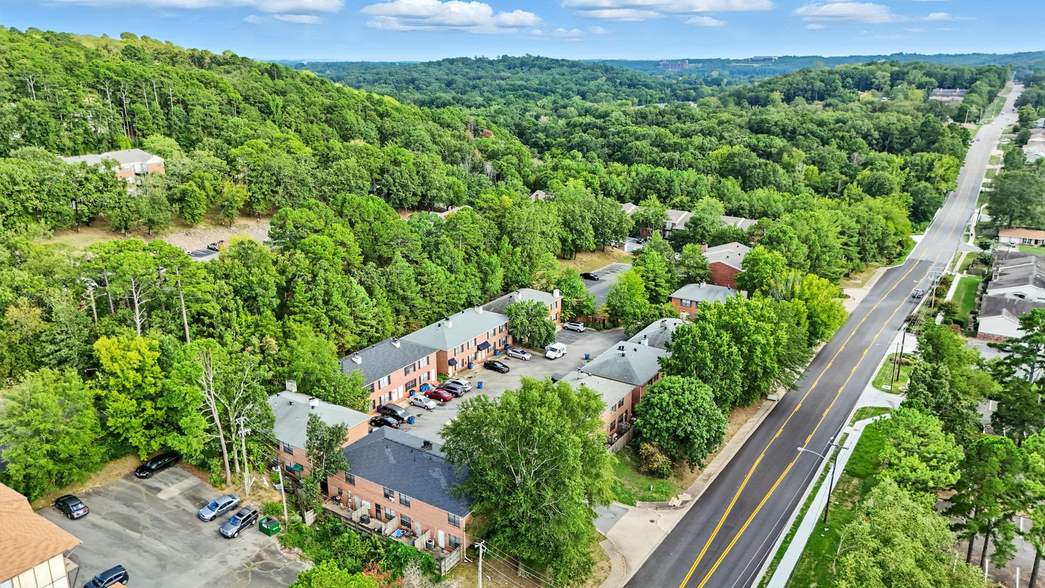 Multi-family property aerial — Avery & Bryant