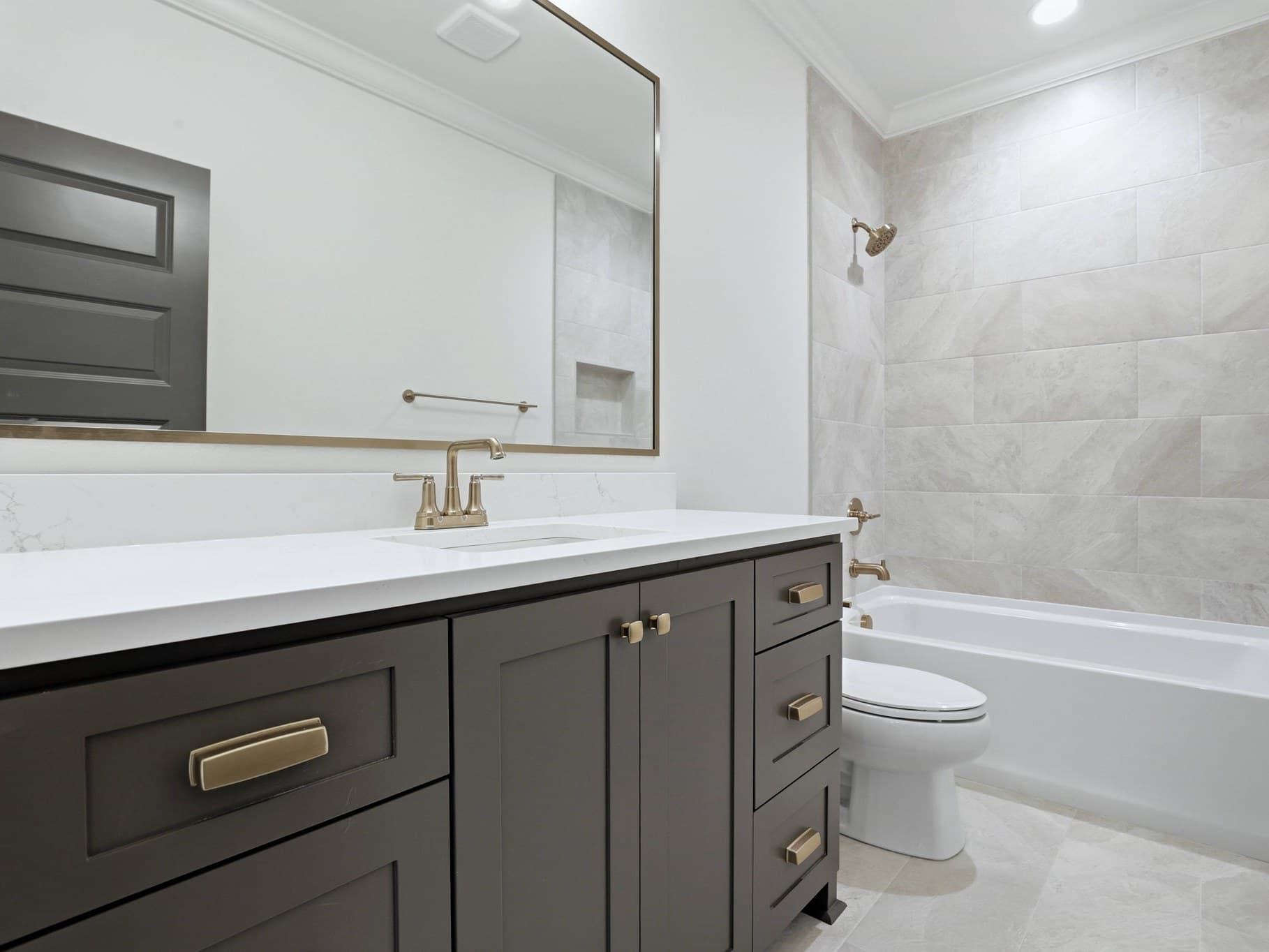 Bathroom in the same Little Rock home